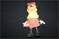 Vintage Mickey/Minnie Dolls; Plastic Bear