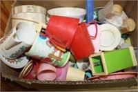 Children's Play dishes/kitchenware; Plastic Plates