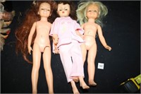 Plastic Dolls (3); 1969 and 1971 Ideal Toy Co.