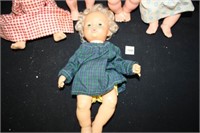 Vintage Plastic/Rubber Dolls (5); Edgee