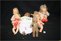 Vintage Baby Dolls (6); African American Baby (2)