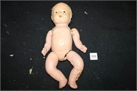 12" Molded Doll Painted