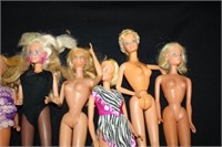 Barbie Doll Group (11); All Have twist Tummy