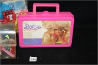 Plastic Doll/Barbie House Furniture; Lunchbox