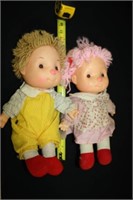 Komfy Kid Dolls (Boy and Girl) Approx 15" length
