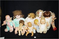 Dolls-Porcelain, rubber, plastic etc.
