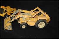 Metal Toy Trucks-All Dark Yellow; Tonka Dump Trk.