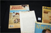 Liberty magazine-1946; Western Horseman 1981