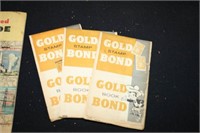 Gold Star Stamp Books (3); Rand McNally Atlas