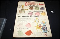Cinderella Apron Pattern from JC Penney's