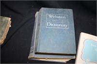 Webster's Dictionaries (2); Letter's from Clara