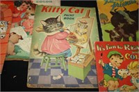 Vintage Coloring Books; Animal Book 1944