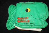 Children's Books; Plastic Fold Books-Wally Whale