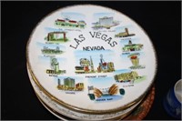 Collector's Plates from traveling; Vegas