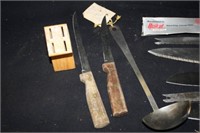 Kitchen Knives; Ladle; Knife Block