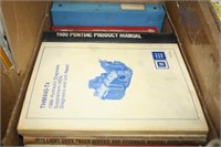 Antique manuals-Car manuals 2 Boxes