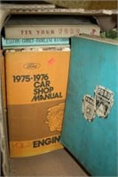 Late 1950's Car Manuals Ford etc.. 56,58,59