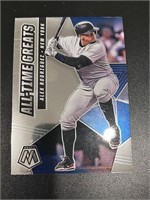 Alex Rodriguez Mosaic All-Time Greats Silver Prizm