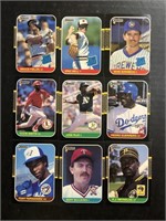 LOT OF (165) 1986 DONRUSS '87 BASEBALL CARDS W/ RA