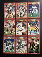 LOT OF (100) 1989 PRO SET FOOTBALL CARDS