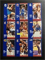 LOT OF (100) 1991 FLEER BASKETBALL CARDS