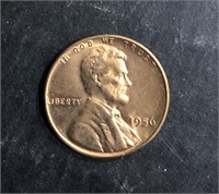 1956 LINCOLN HEAD WHEAT BACK PENNY