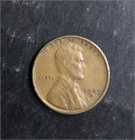 1949-S LINCOLN HEAD WHEAT BACK PENNY