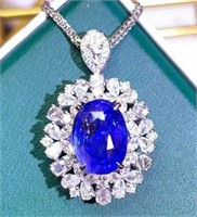 5.8ct Sri Lankan Sapphire Ring 18k