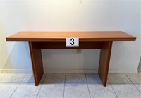 [L] Teak Console/Game Table
