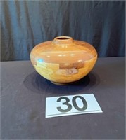 [B2] Signed Parquetry Vessel