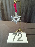 [D] 1998 Swarovski Crystal Christmas Ornament