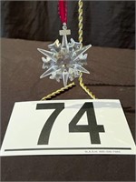 [D] 2002 Swarovski Crystal Christmas Ornament