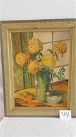 THE BIRTHDAY BOUQUET PAINTING BY CORNELIA P. WEIR