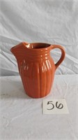 2 QT ICE PITCHER BY ROBINSON RANSBOTTOM, ROSEVILLE