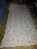 LACE TABLE CLOTH (124" X 64"