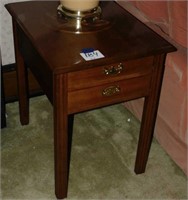 2 DRAWER END TABLES (X2)