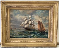 J. Clark American Ship Painting
