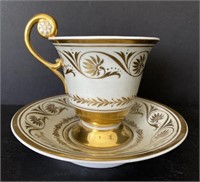 KPM  Fine Porcelain Cup and Saucer