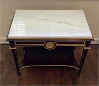 French Empire Style Marble Top Table
