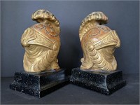 Pair of Borghese Helmet Bookends