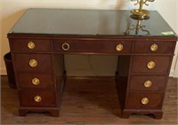 Mahogany Leather top French Inspired Desk
