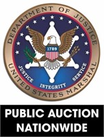 U.S. Marshals (nationwide) online auction ending 5/3/2022