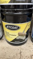 Jetcoat Fibered roof & foundation coating