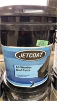 Jetcoat all weather roof patch