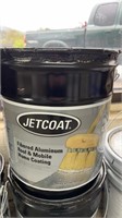 Jetcoat fibered roof & mobile home coating