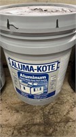 Aluma-kote fibered mobile home roof coating