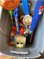 Misc Kids Toys. Knex Roller Coaster, Bats, Hockey