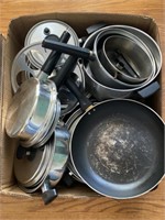 Assorted Pots, Pans & Baking Sheets