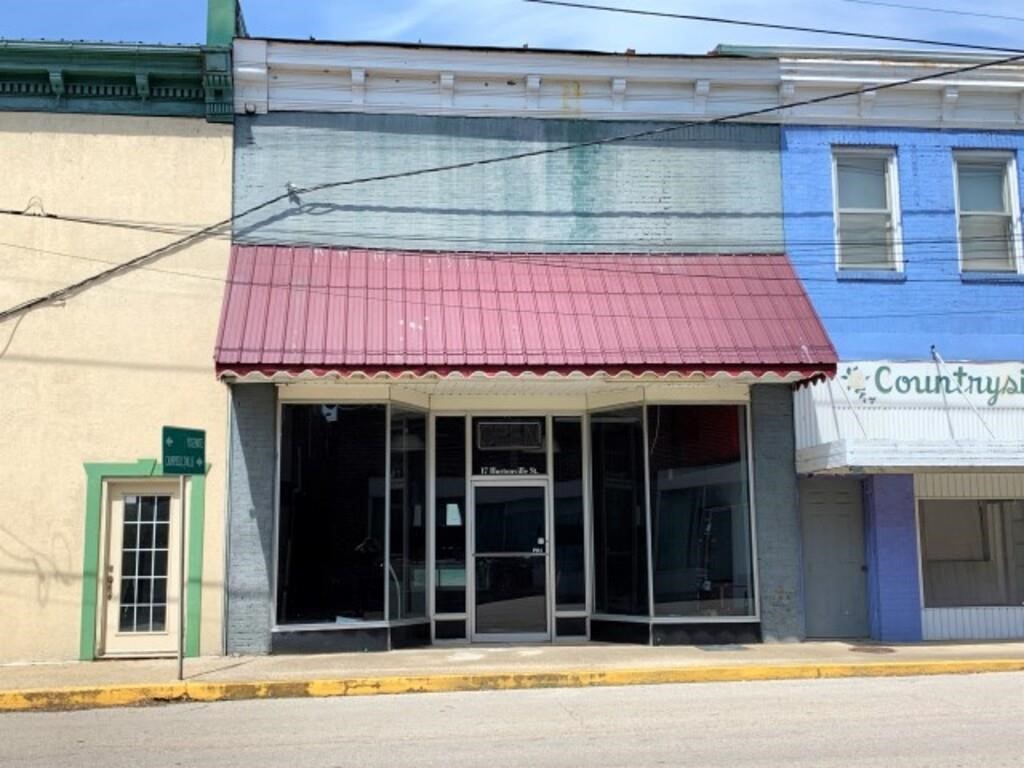 ONLINE ONLY AUCTION!!!  COMMERCIAL BUILDING IN DOWNTOWN LIBE