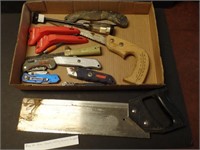 Saw, Utility Knives, Scrapers
